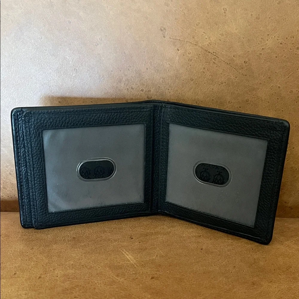 Dunhill Black Leather Wallet